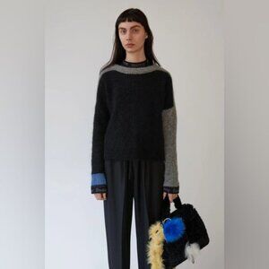 🎀ACNE STUDIOS Rafa block black combo xxs us 2